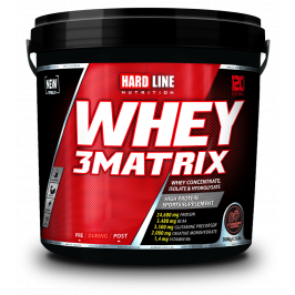 Hardline Whey 3Matrix 3600g Çilek